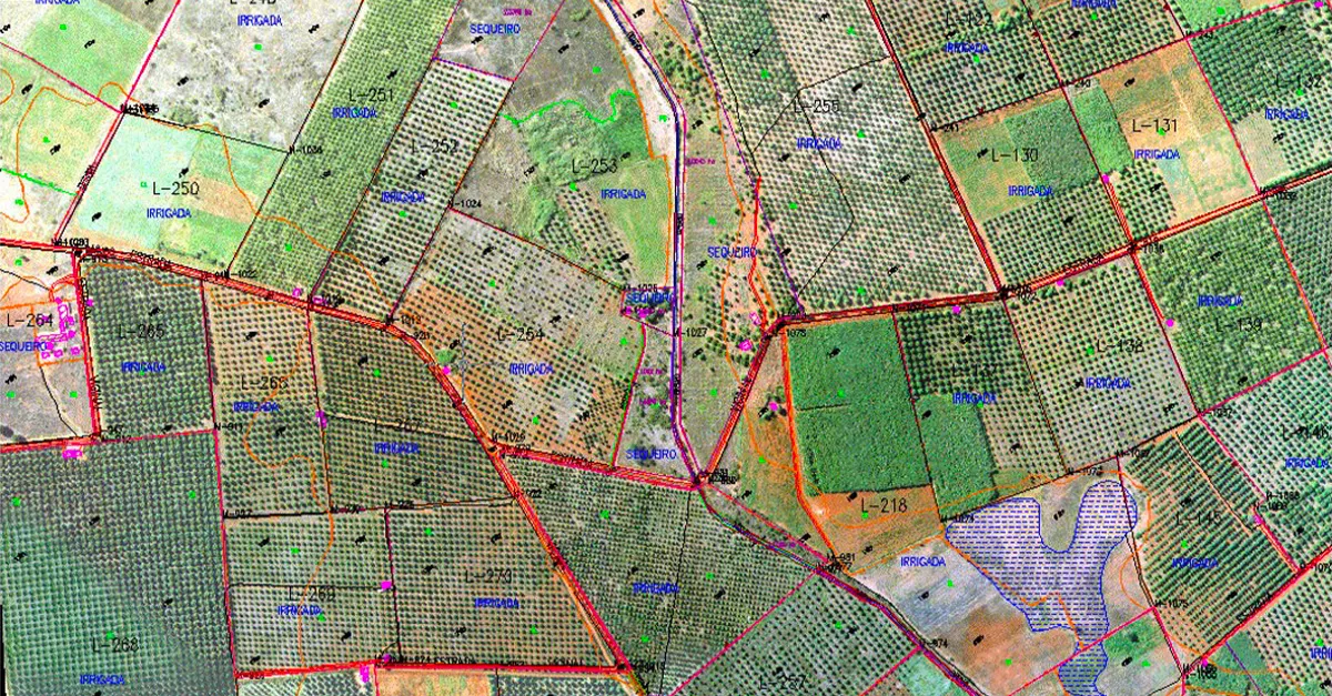 georreferenciación parcelas malaga